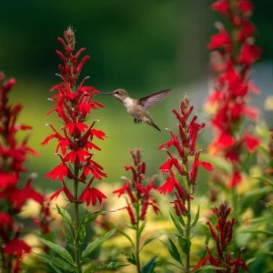 Cardinal Flower Lobelia Seeds - 250 Heirloom Lobelia cardinalis Seeds for Pollinator Gardens - Image 1