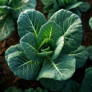Champion Collard Seeds - 200 Heirloom Leafy Green Vegetable Seeds for Outdoor Gardening - Image 2