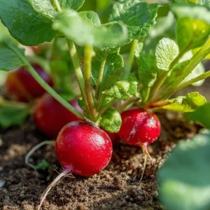 Cherry Belle Radish Seeds - Heirloom, Fast Growing, Round Red, 250 Seeds for Gardens - Image 3