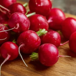 Cherry Belle Radish Seeds - Heirloom, Fast Growing, Round Red, 250 Seeds for Gardens - Image 1
