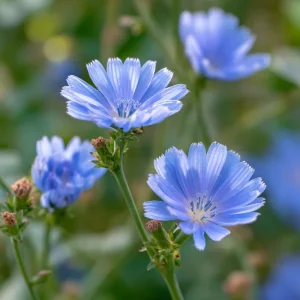 Chicory Seeds – 200 Seeds, Bright Blue Blooms, Edible Leaves, Pollinator Friendly - Image 3