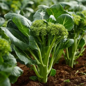 Chinese Broccoli Kailaan Seeds - 100 Count Fast-Growing Greens - Image 1