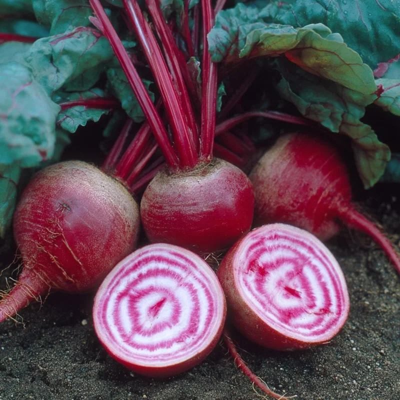 Chioggia Beet Seeds – Heirloom Candy Stripe Beets – 150 Seeds – Easy to Grow Vegetable - Image 1