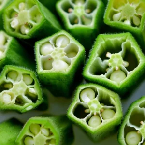 Clemson Spineless Okra Seeds - Heirloom Vegetable, 50 Seeds for Gardens - Image 2