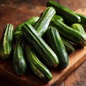 Cocozelle Zucchini Seeds - Heirloom Summer Squash - Cucurbita pepo - 20 Seeds - Image 1