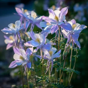 Colorado Blue Columbine Seeds – 100 Seeds – Pollinator Friendly Perennial Flower - Image 1