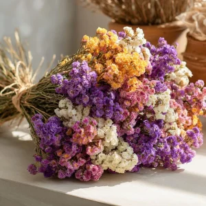 Colorful Statice Seeds Mix - Limonium Sinuatum - 50 Flower Seeds - Image 1