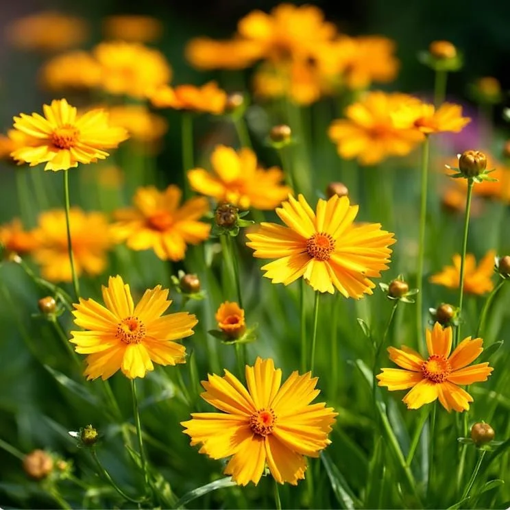 Coreopsis Lanceolata Seeds - 200 Count Dwarf Golden-Yellow Perennial - Image 2