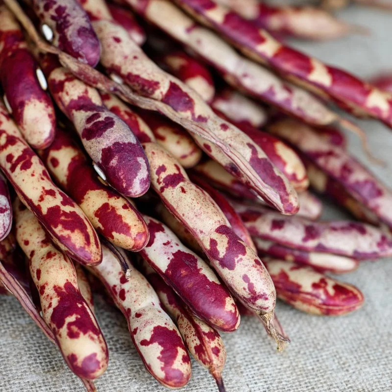 Cranberry Bean Seeds - 20 Count Heirloom Bush Beans for Garden - Image 3