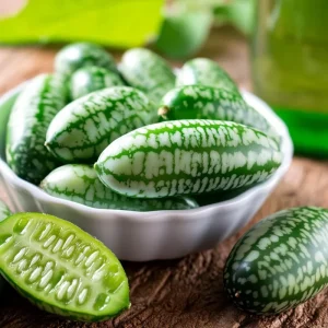 Cucamelon Mouse Melon Seeds - 10 Pack, Unique Mini Cucumber-Like Fruits for Gardens - Image 3