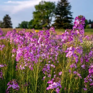 Dames Rocket Seeds - 300 Heirloom Hesperis matronalis Flower Seeds for Pollinators - Image 4