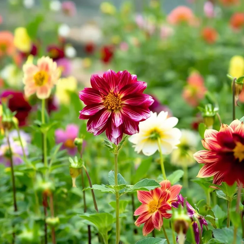 Dwarf Dahlia Seeds - 50 Count, Compact & Colorful Blooms for Garden & Containers - Image 5