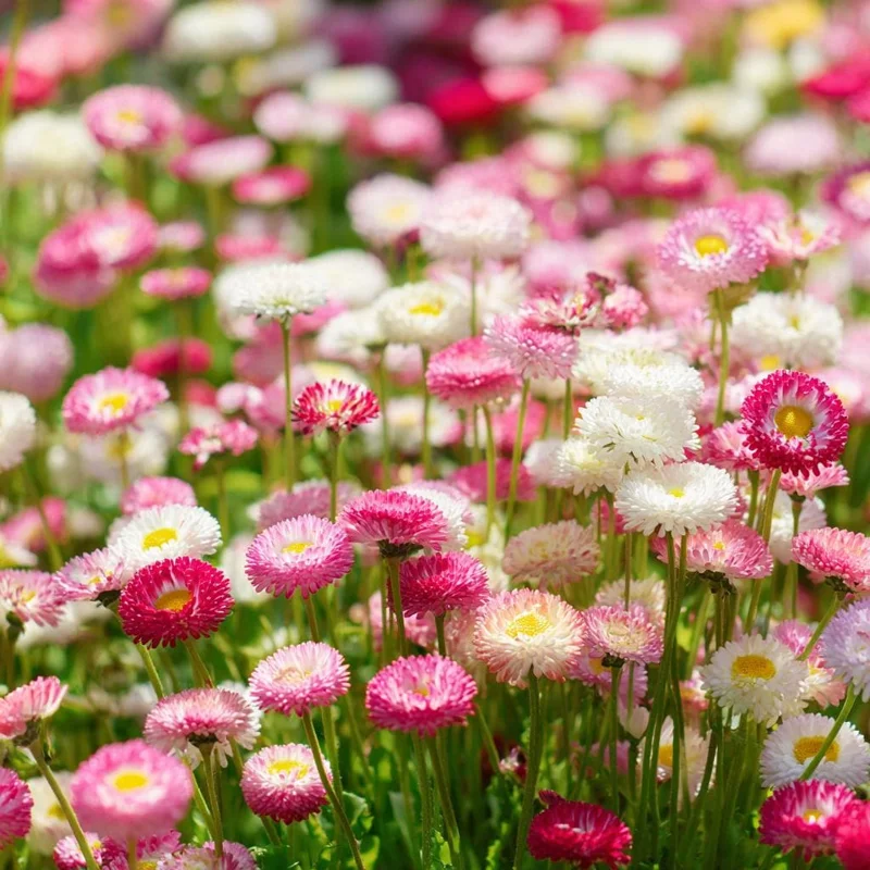 English Daisy Seeds - Bellis perennis - 300 Count - Perennial Flower Seeds - Image 4