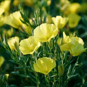 Evening Primrose Flower Seeds - 150 Count, Fragrant Yellow Blooms, Oenothera Biennis, Outdoor - Image 2