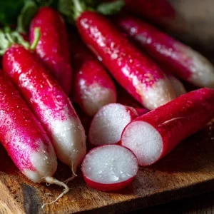 French Breakfast Radish Seeds - 250 Count Heirloom Radishes for Spring & Fall - Image 2