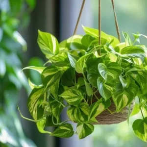 Golden Pothos Live Plant - Variegated Houseplant, 3-5 Inches Tall in 4 Inch Pot - Image 7