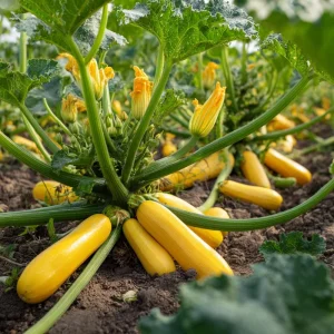Golden Zucchini Squash Seeds - Heirloom Cucurbita pepo - 25 Seeds for Summer Harvest - Image 3