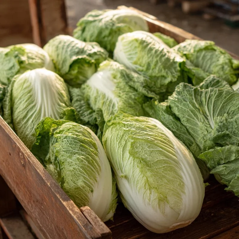 Heirloom Napa Cabbage Seeds - 100 Count - Easy Grow Chinese Cabbage - Image 1