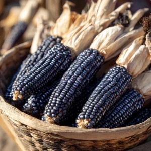 Hopi Blue Corn Seeds – Zea Mays Heirloom Variety - 25 Seeds for Planting - Image 1