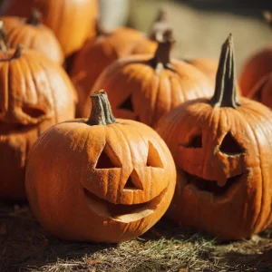 Jack O' Lantern Pumpkin Seeds - Classic Halloween Carving Variety - 20 Count Packet - Image 2