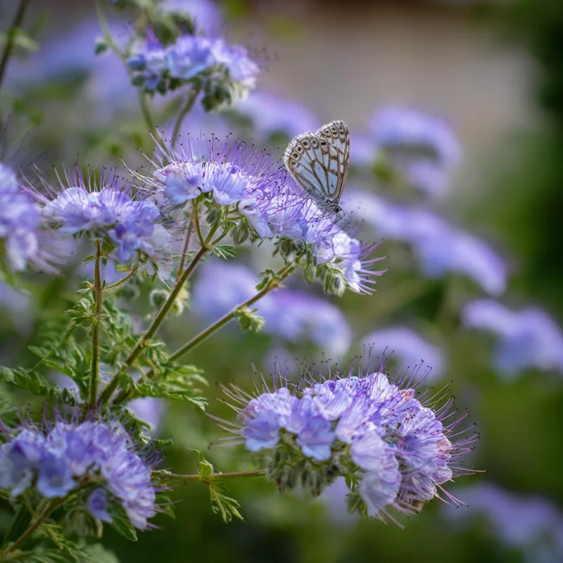 Lacy Phacelia Seeds - 100 Count, Purple Blooms, Pollinator Friendly, Annual Wildflower - Image 3