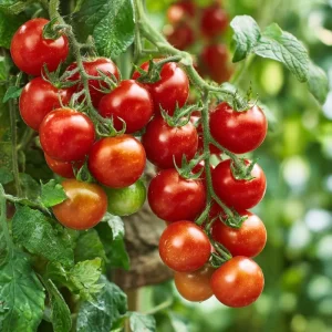 Large Red Cherry Tomato Seeds - Heirloom Variety, High-Yield, 50 Seeds - Image 1