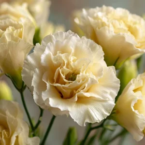 Lisianthus Seeds Voyage 2 Yellow - 25 Soft Apricot Double Ruffled Blooms - Image 4