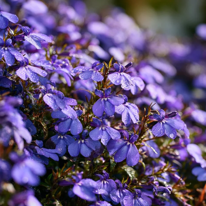 Lobelia Crystal Palace Seeds - Violet-Blue Edging Flowers, 50 Seeds - Image 5