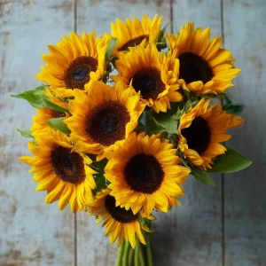 Mammoth Grey Stripe Sunflower Seeds – 15 Count, Giant Heirloom, Edible, Outdoor - Image 2