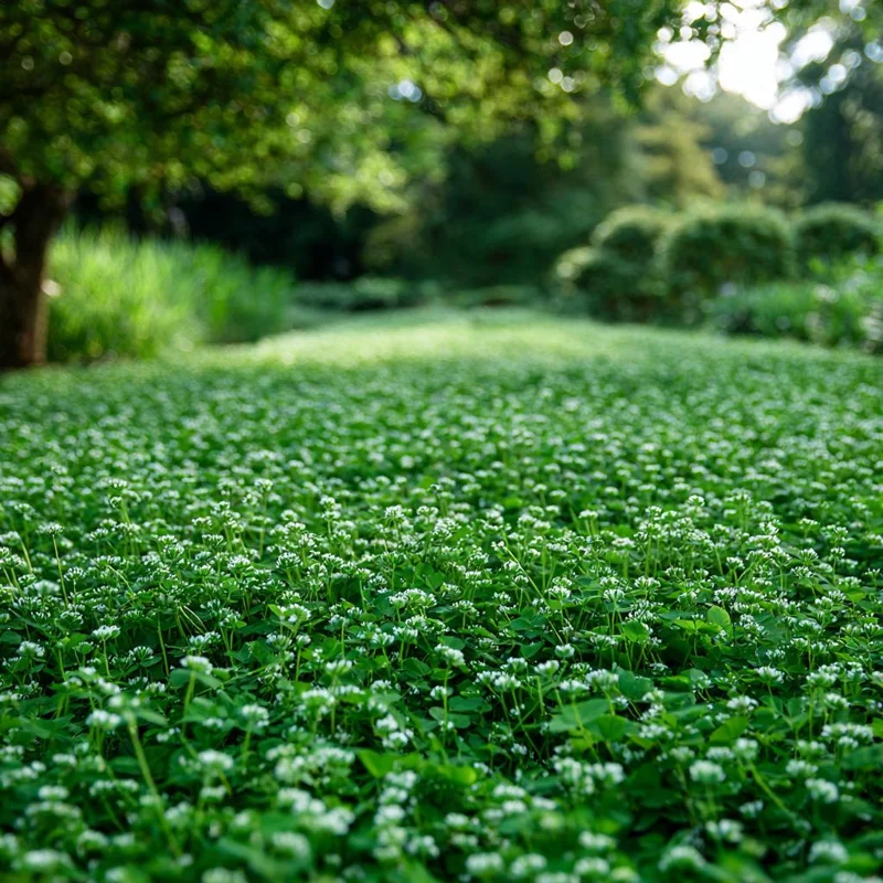 Micro Clover Seeds 10000 Count – Mini White Clover Lawn Alternative – Perennial Trifolium Repens - Image 4