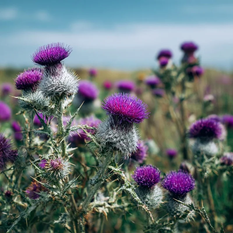 Milk Thistle Seeds - 30 Count Heirloom Medicinal & Culinary Herb, Easy-to-Grow Garden Plant - Image 5