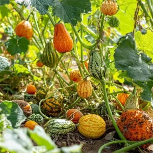 Mixed Gourd Seeds - Cucurbita Pepo, 15 Seeds for Colorful Garden Decor - Image 4