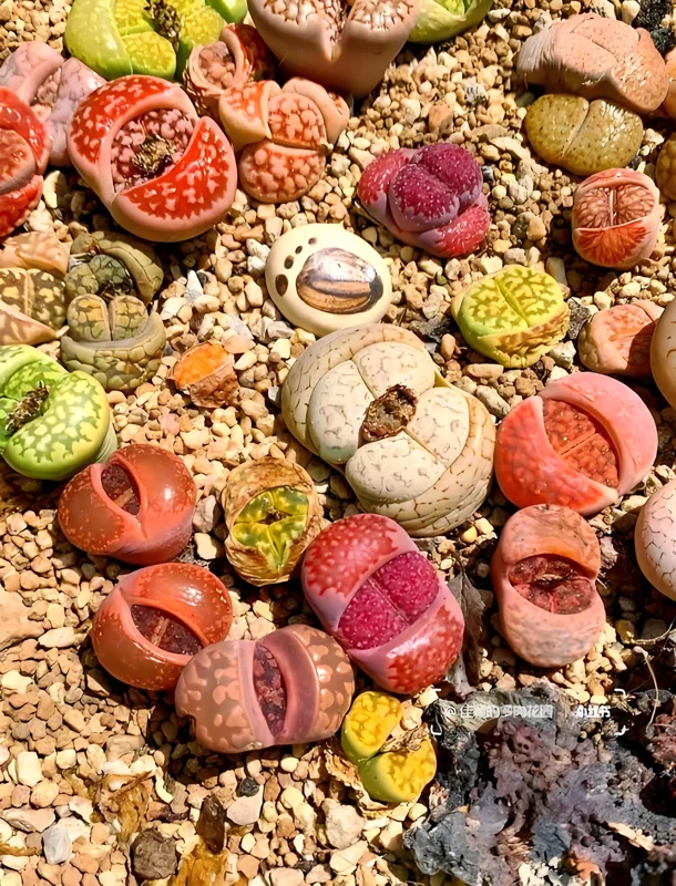 Mixed Lithops Seeds - Living Stone Succulents - 50 Seeds - Drought Tolerant - Image 3