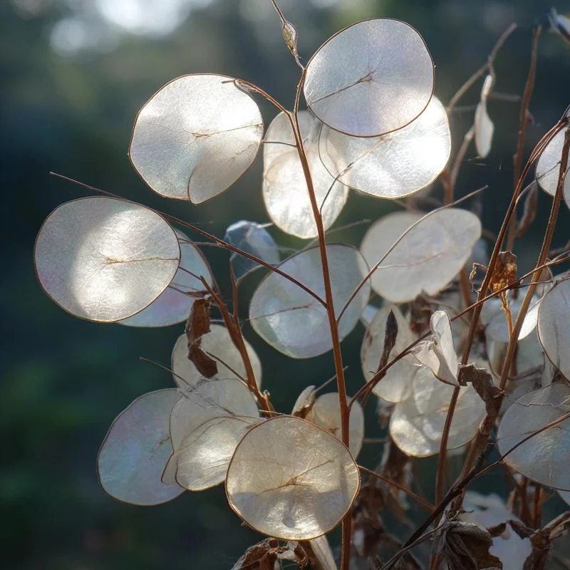 Money Plant Seeds - Lunaria Biennis, Silver Dollar Plant - 50 Seeds Outdoor - Image 3