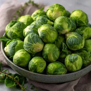 Organic Brussels Sprouts Seeds – Heirloom Mini Cabbage – 50 Seeds – Easy Grow - Image 1