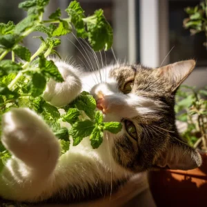 Organic Catnip Seeds - Nepeta cataria, 300 Seeds, Fragrant Herb - Image 1