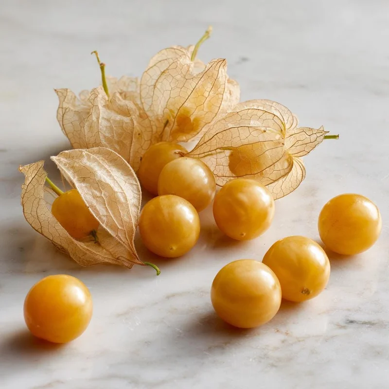 Organic Ground Cherry Seeds - 25 Seeds, Sweet Golden Pineapple Fruits - Image 3