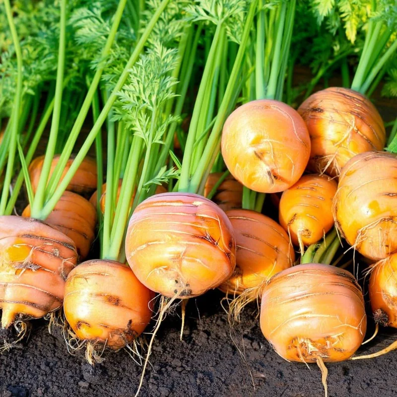 Organic Parisian Carrot Seeds - Heirloom Round Carrot Seeds - 250 Seeds - Image 4