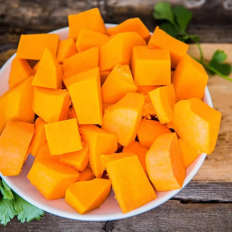 Organic Pink Banana Jumbo Winter Squash Seeds - 20 Count, Heirloom, Sweet - Image 3