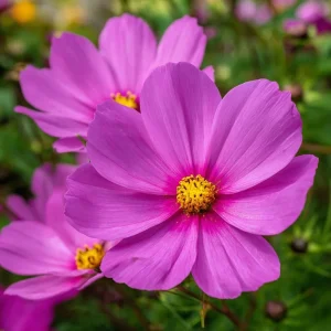 Pink Radiance Cosmos Seeds - 100 Count, Cosmos bipinnatus, Annual Flower Seeds, Outdoor - Image 2