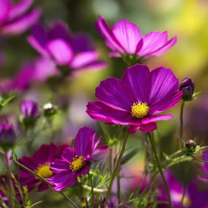 Pink Radiance Cosmos Seeds - 100 Count, Cosmos bipinnatus, Annual Flower Seeds, Outdoor - Image 3
