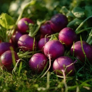 Purple Plum Radish Seeds - Heirloom, Crisp, Vibrant Roots, 250 Seeds - Image 3