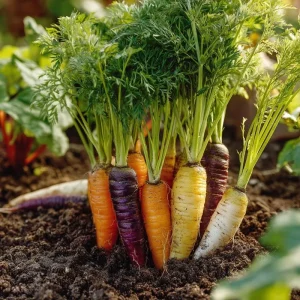 Rainbow Carrot Seeds - Heirloom Mix, Colorful Gardens, 150 Seed Packet, Outdoor - Image 4