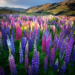 Rainbow Mixed Color Lupine Seeds – Vibrant Multi-Colored Spikes 50 Seeds – Pollinator Friendly - Image 3
