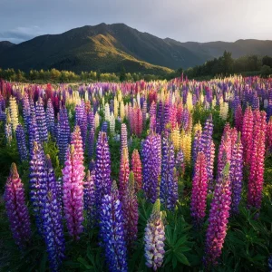 Rainbow Mixed Color Lupine Seeds – Vibrant Multi-Colored Spikes 50 Seeds – Pollinator Friendly - Image 8