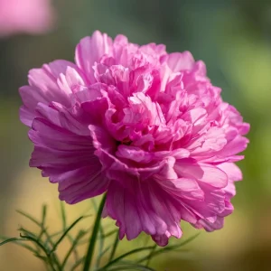 Rose Bonbon Cosmos Seeds - 25 Count, Rose-Pink Double Blooms, Annual Flower Seeds - Image 3