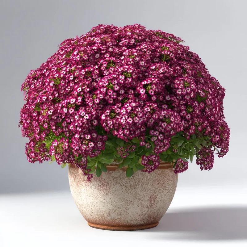Rosie Purple Alyssum Seeds – 1500 Fragrant Violet Ground Cover Flowers Outdoor - Image 2