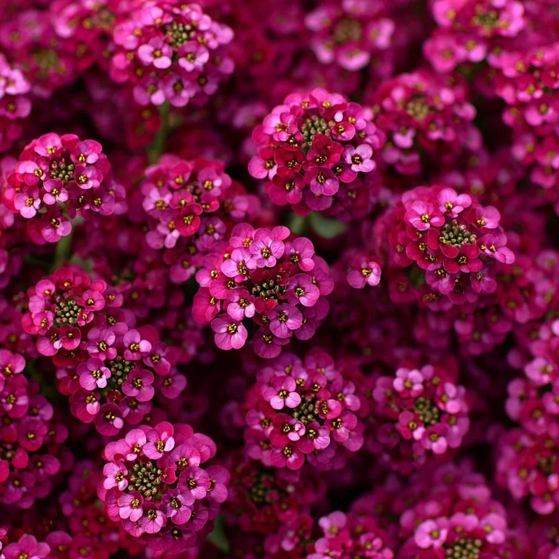 Rosie Purple Alyssum Seeds – 1500 Fragrant Violet Ground Cover Flowers Outdoor - Image 3