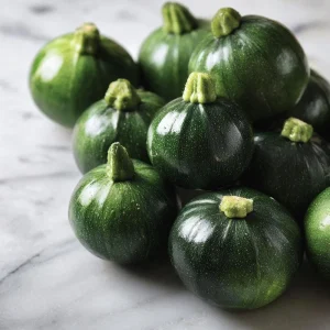 Round Zucchini Seeds - Heirloom Summer Squash - 25 Seeds for Gardens - Image 4
