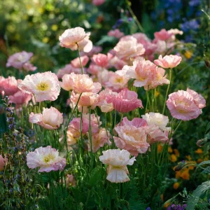Silky Chiffon Poppy Seeds Appleblossom - 100 Seeds - Delicate Ornamental Outdoor Blooms - Image 5